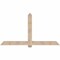 Ekena Millwork Eugene Smooth Timber Gable Bracket, Douglas Fir, 84"W x 45"H x 5 1/2"D x 5 1/2"F, 13/12 Pitch GBW084X45X0606EUG00SDF - alternate 1
